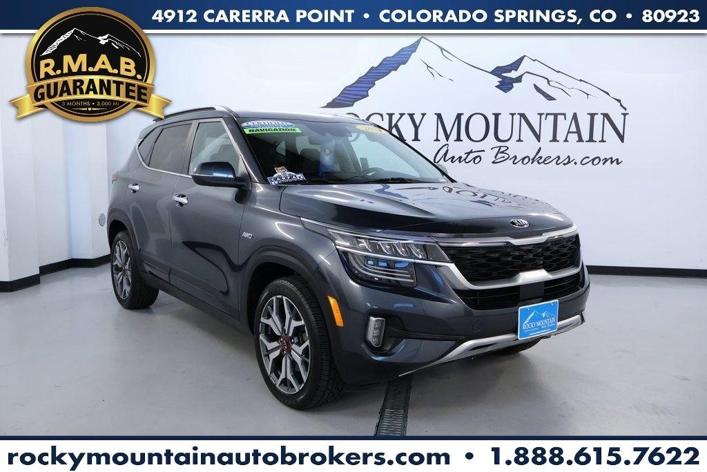 used 2021 Kia Seltos car, priced at $22,999
