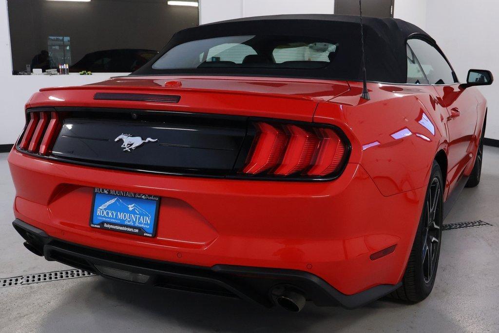 used 2022 Ford Mustang car, priced at $20,998