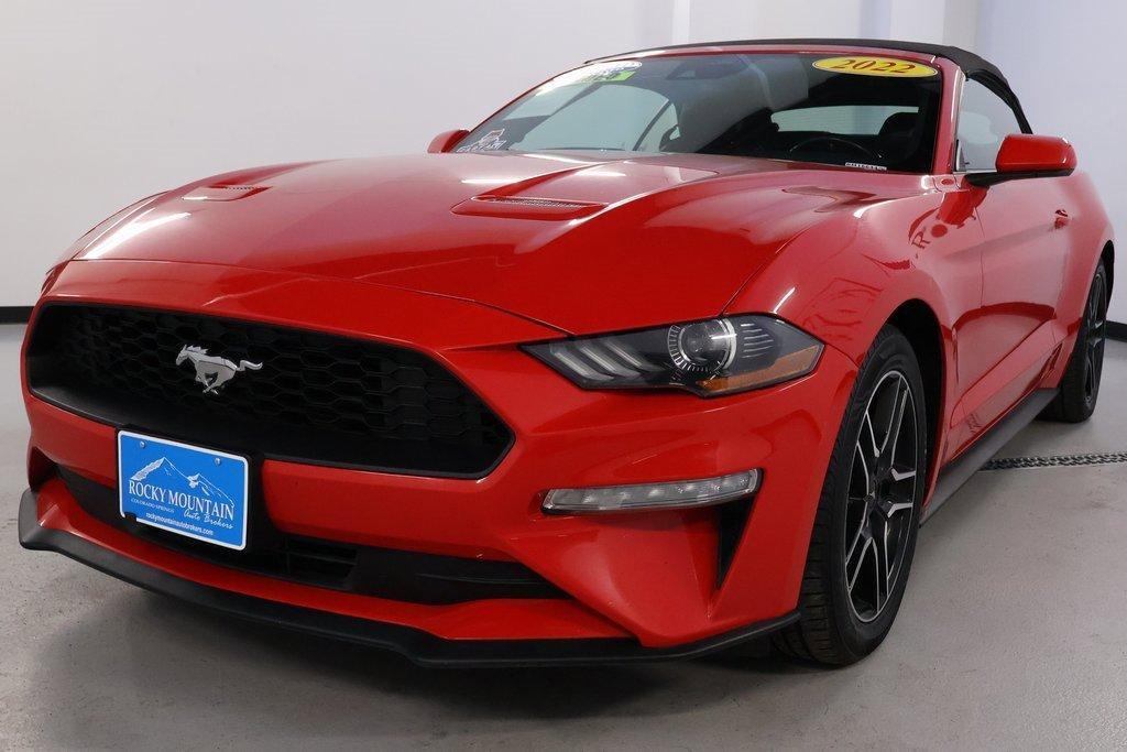 used 2022 Ford Mustang car, priced at $20,998