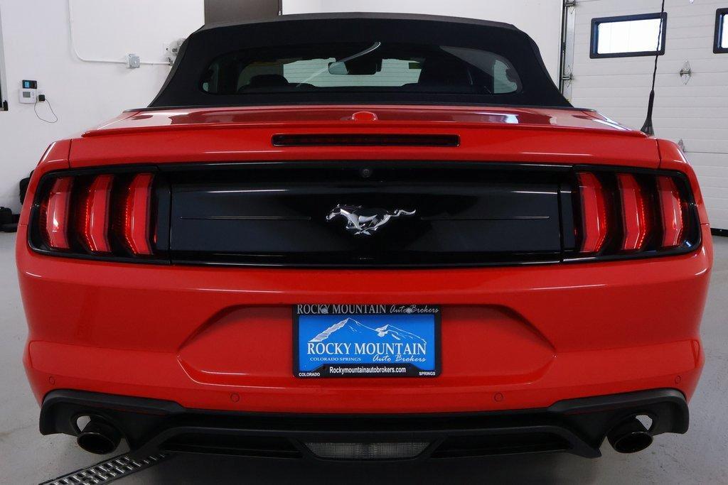 used 2022 Ford Mustang car, priced at $20,998