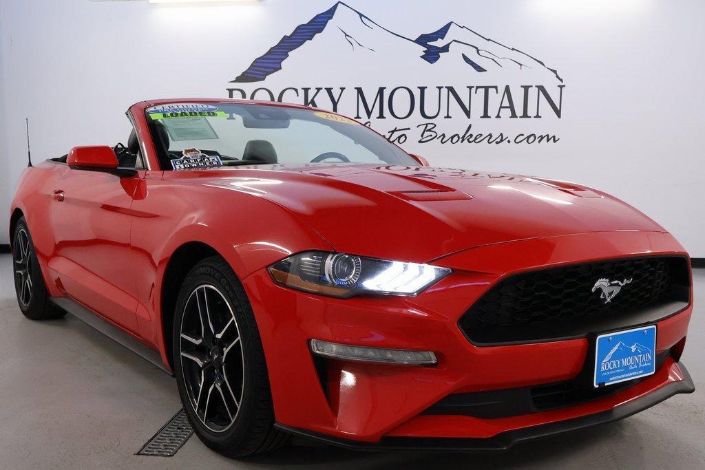 used 2022 Ford Mustang car, priced at $20,998