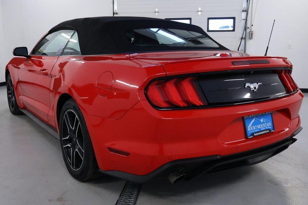 used 2022 Ford Mustang car, priced at $20,998