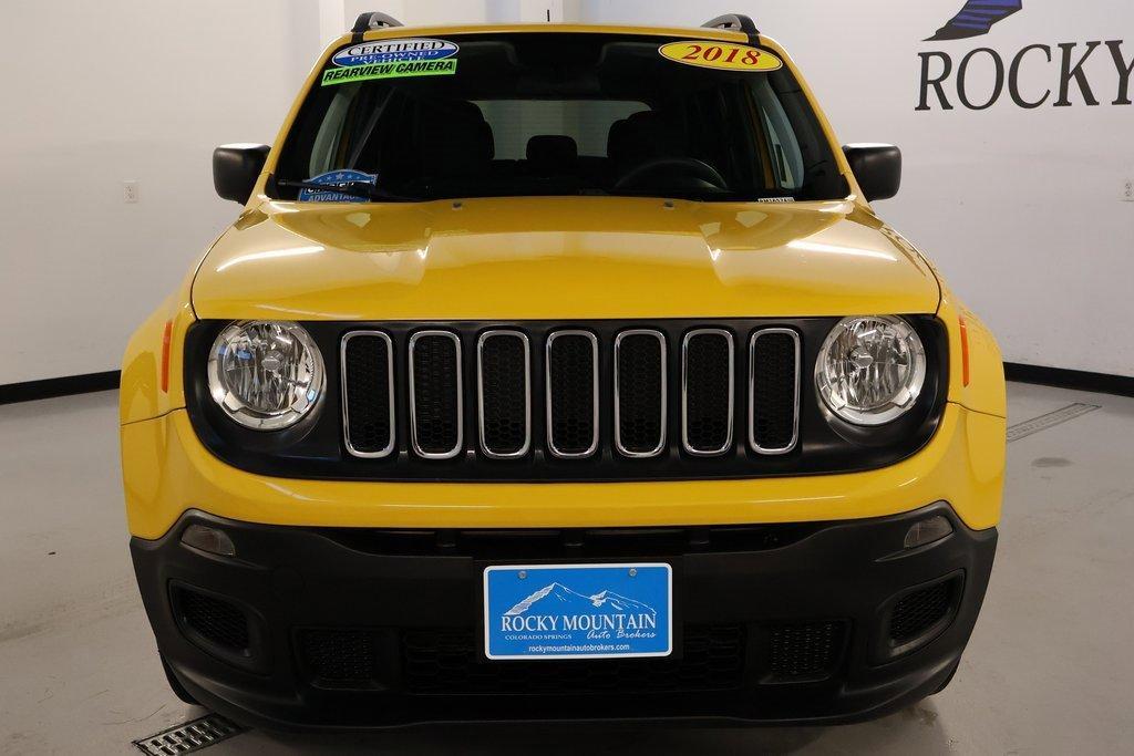 used 2018 Jeep Renegade car, priced at $14,598