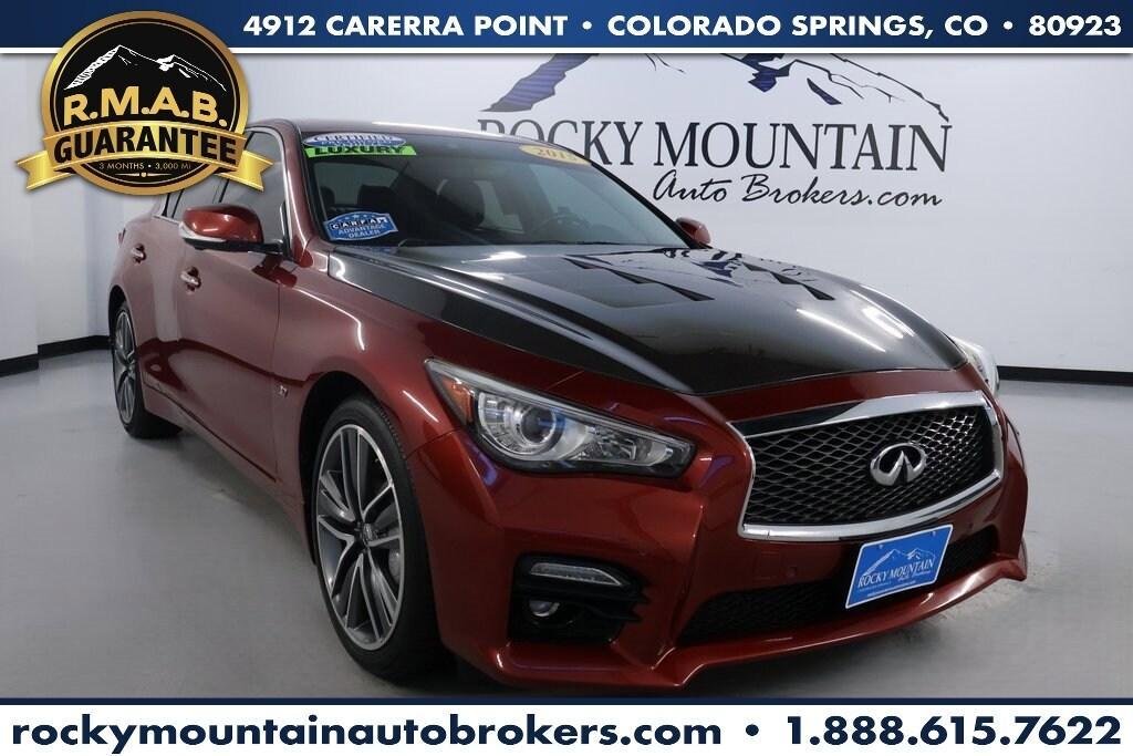 used 2015 INFINITI Q50 car, priced at $18,998