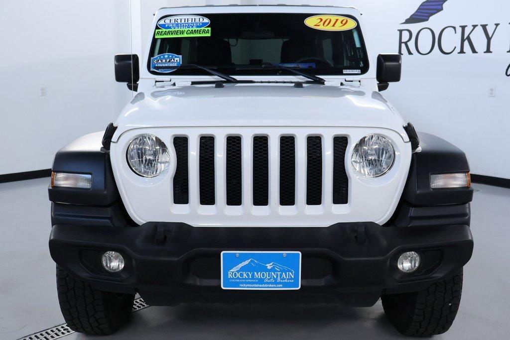 used 2019 Jeep Wrangler Unlimited car, priced at $24,998