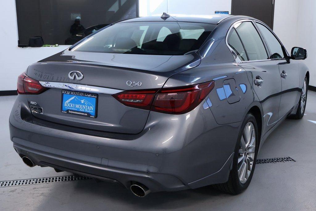 used 2022 INFINITI Q50 car, priced at $28,498