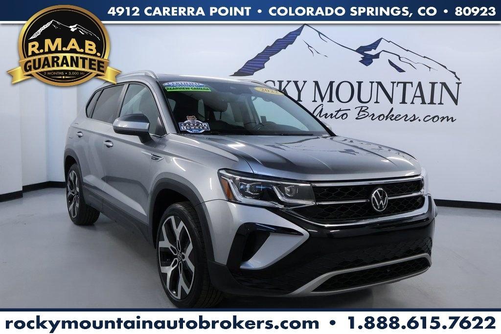 used 2022 Volkswagen Taos car, priced at $23,499
