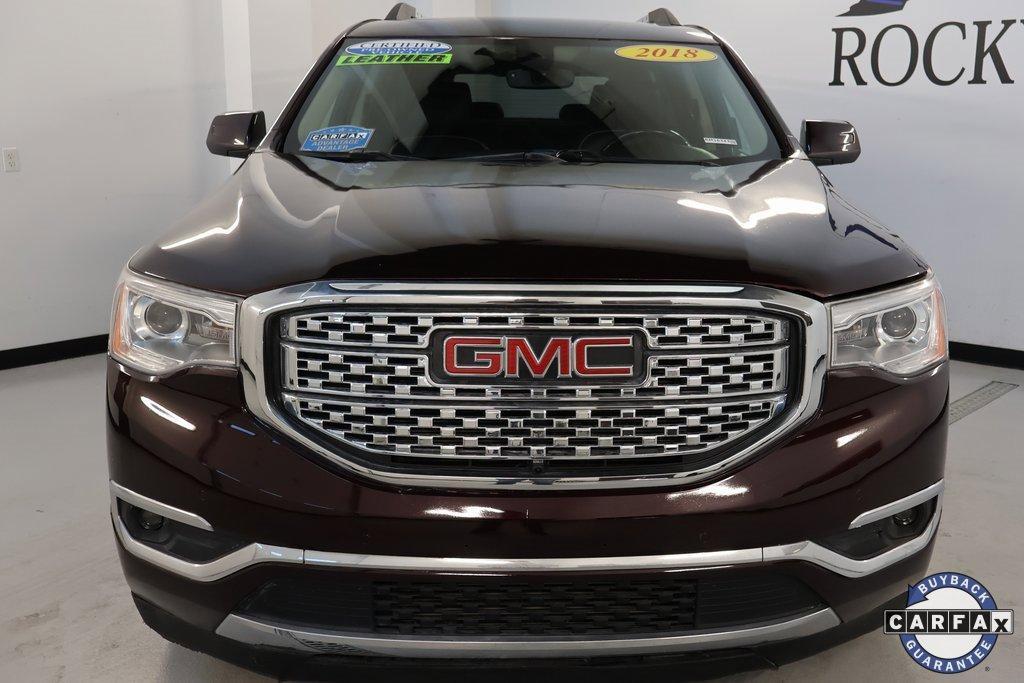 used 2018 GMC Acadia car, priced at $26,500