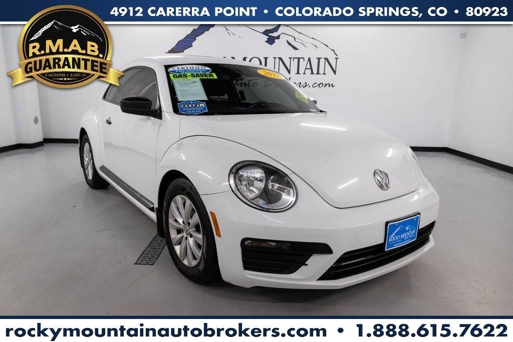 used 2017 Volkswagen Beetle car, priced at $17,998