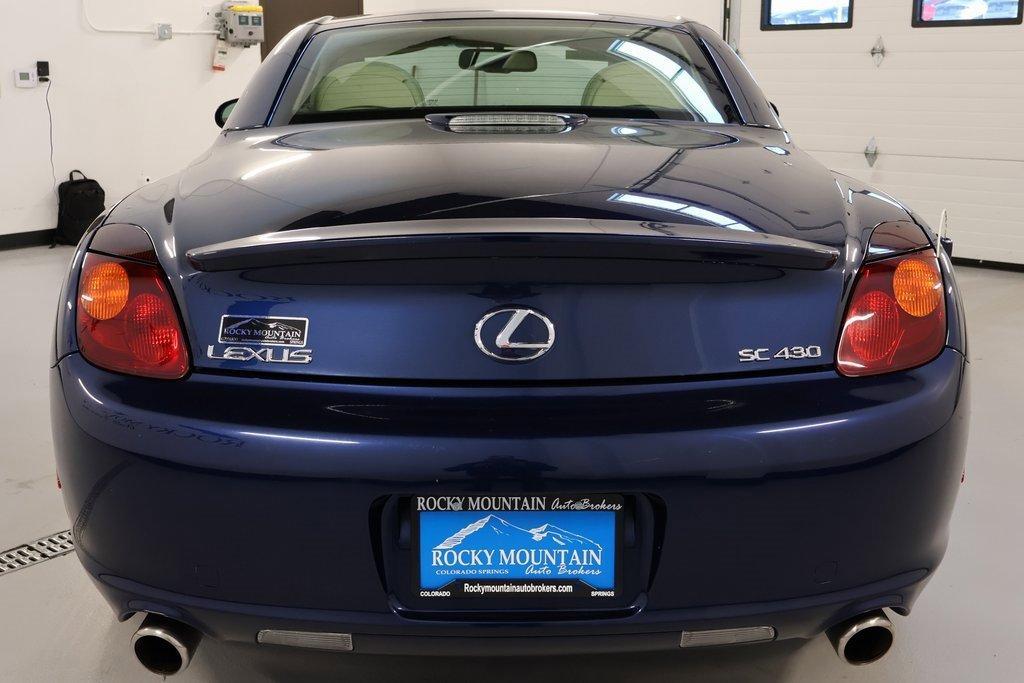 used 2003 Lexus SC 430 car, priced at $20,000