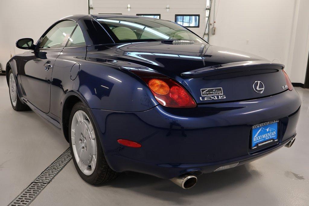 used 2003 Lexus SC 430 car, priced at $20,000