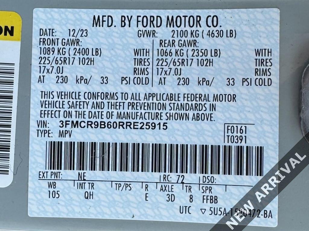 used 2024 Ford Bronco Sport car, priced at $29,999