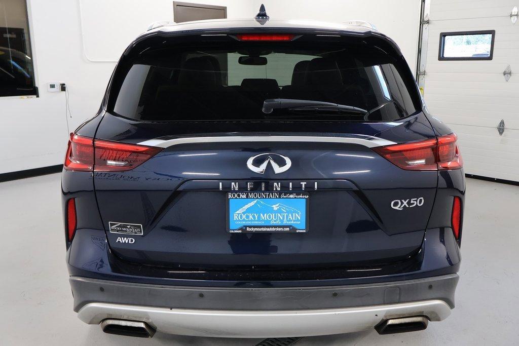 used 2019 INFINITI QX50 car, priced at $19,900