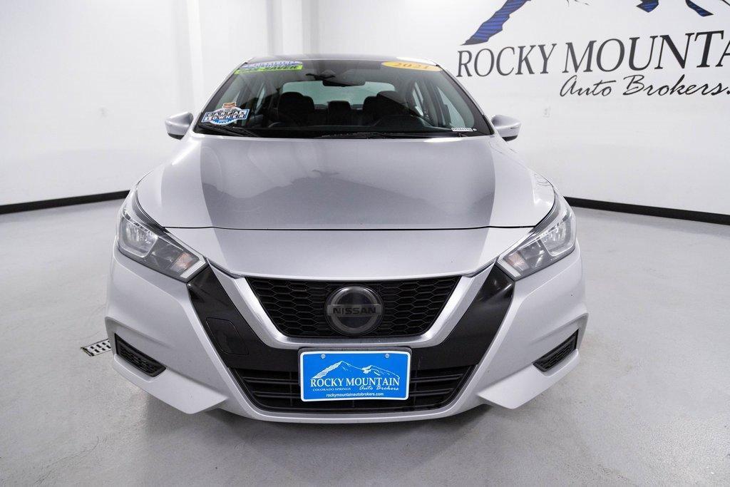 used 2021 Nissan Versa car, priced at $16,000