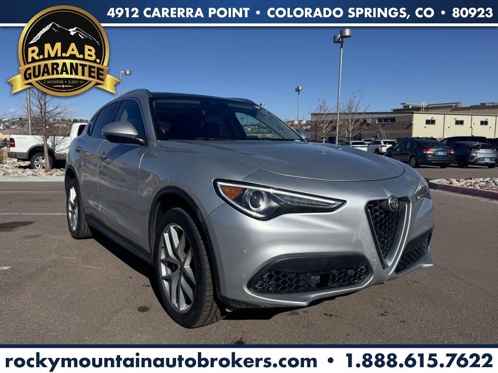 used 2018 Alfa Romeo Stelvio car, priced at $15,998