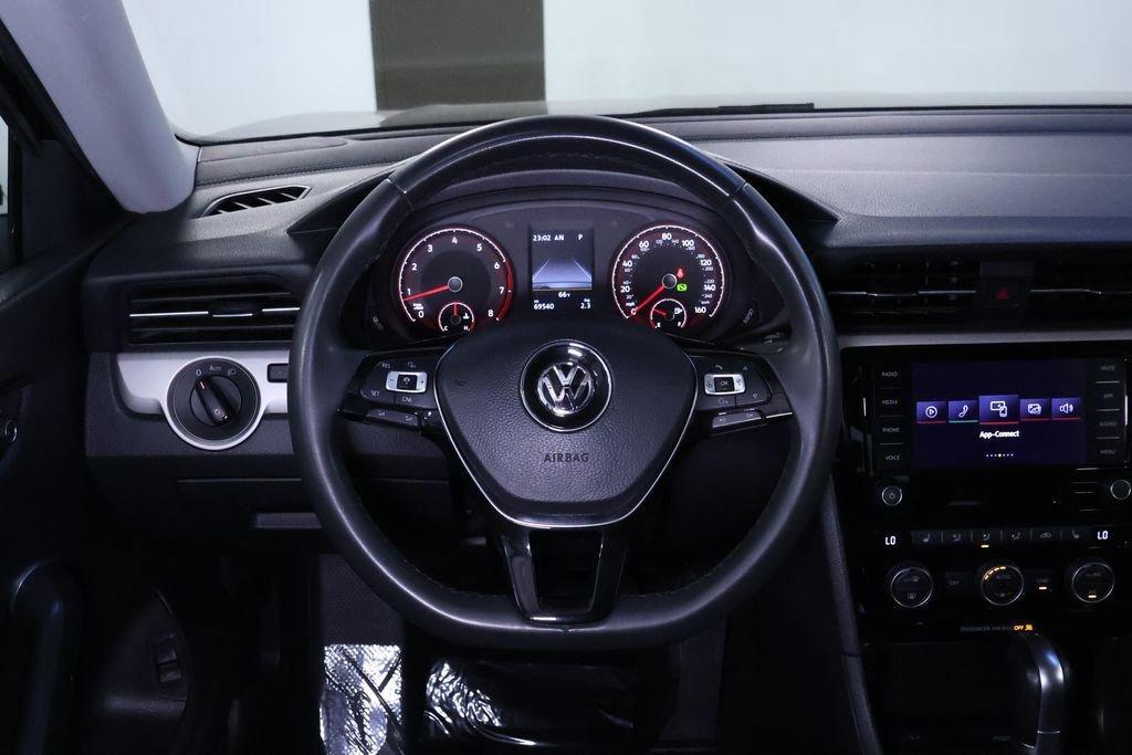 used 2021 Volkswagen Passat car, priced at $18,345