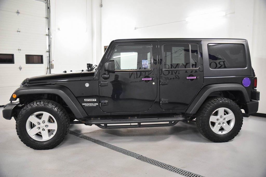 used 2017 Jeep Wrangler Unlimited car, priced at $18,250