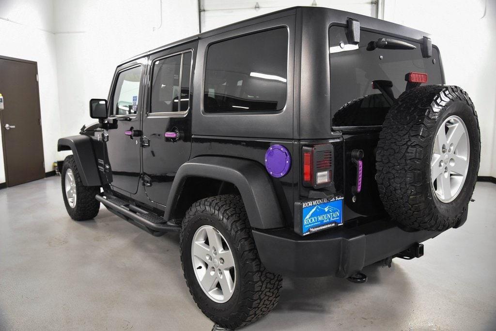 used 2017 Jeep Wrangler Unlimited car, priced at $18,250