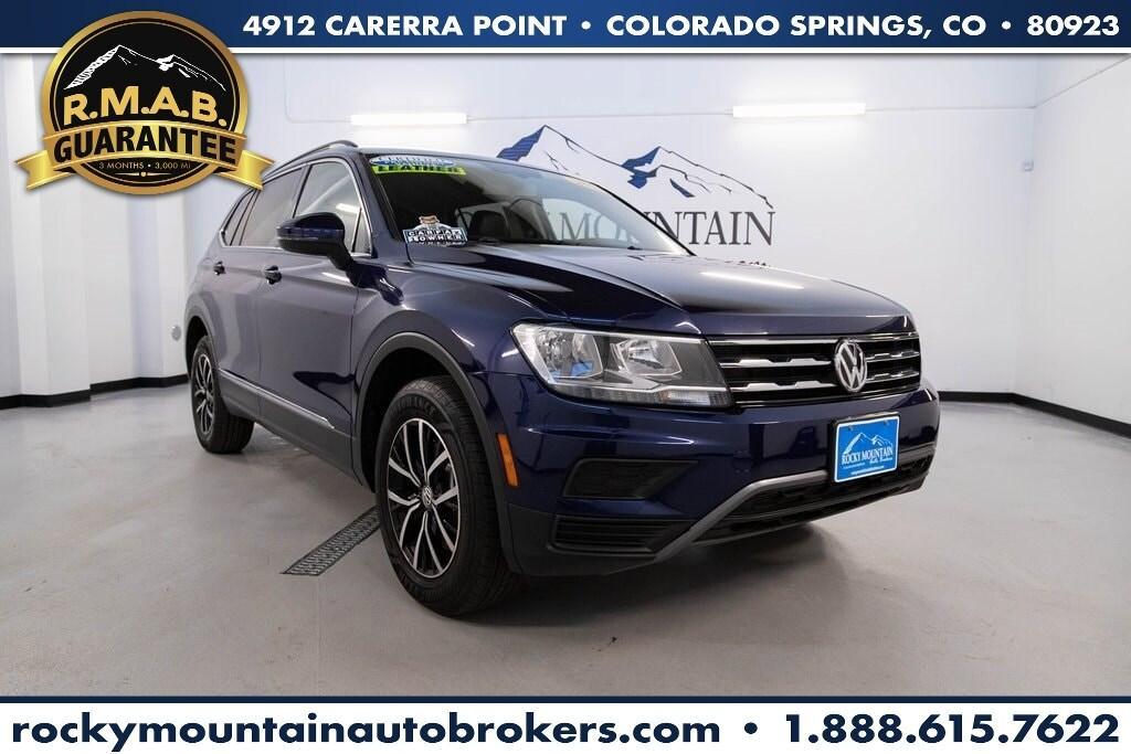 used 2021 Volkswagen Tiguan car, priced at $18,999