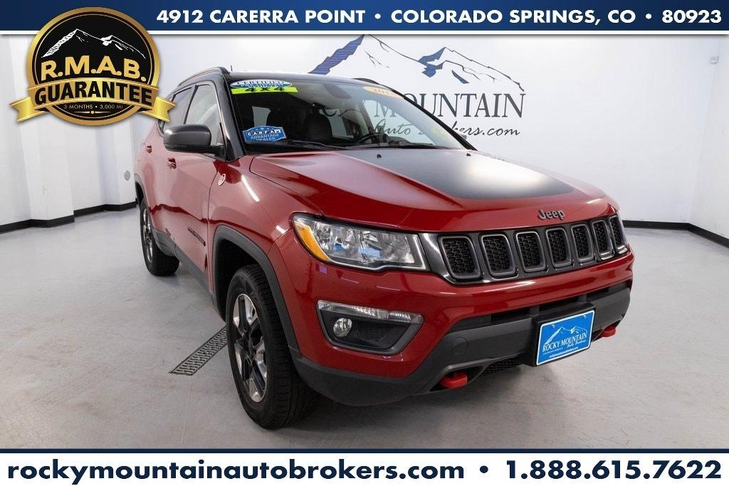 used 2018 Jeep Compass car, priced at $20,869