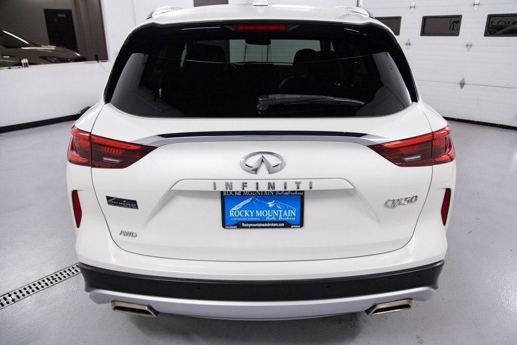 used 2021 INFINITI QX50 car, priced at $28,000