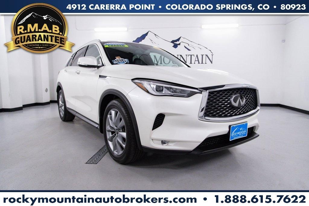 used 2021 INFINITI QX50 car, priced at $28,000