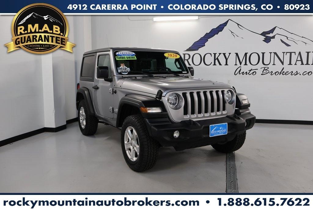 used 2020 Jeep Wrangler car, priced at $24,900