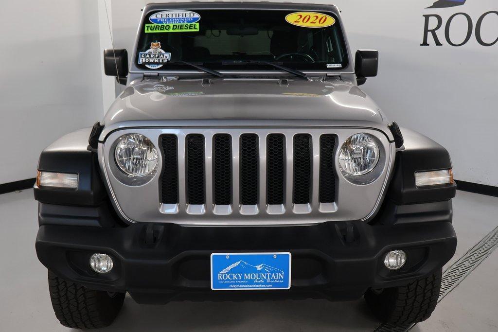 used 2020 Jeep Wrangler car, priced at $24,800