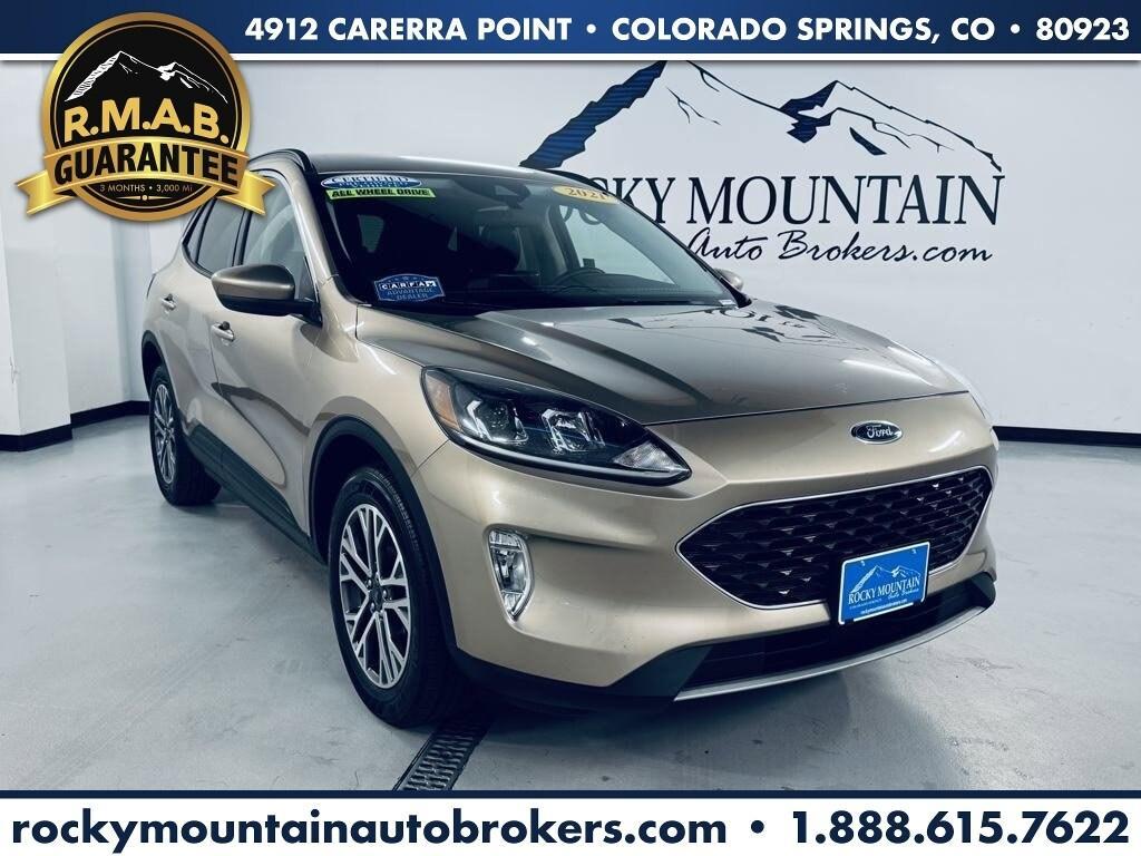 used 2021 Ford Escape car, priced at $18,499