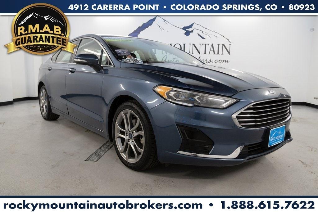 used 2019 Ford Fusion car, priced at $16,512