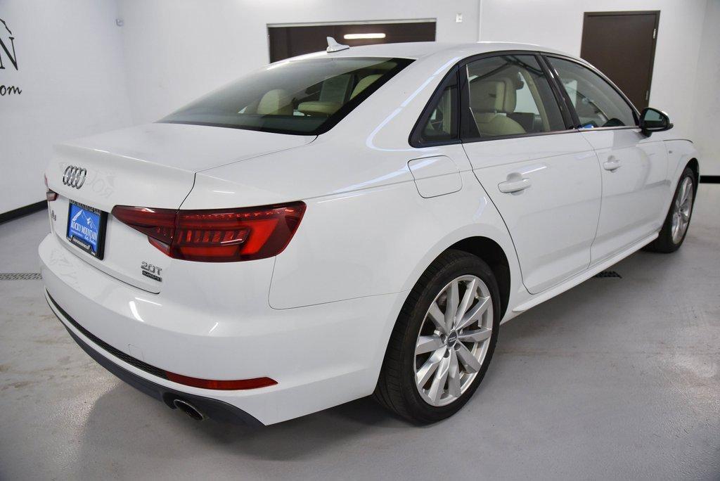 used 2018 Audi A4 car, priced at $20,175