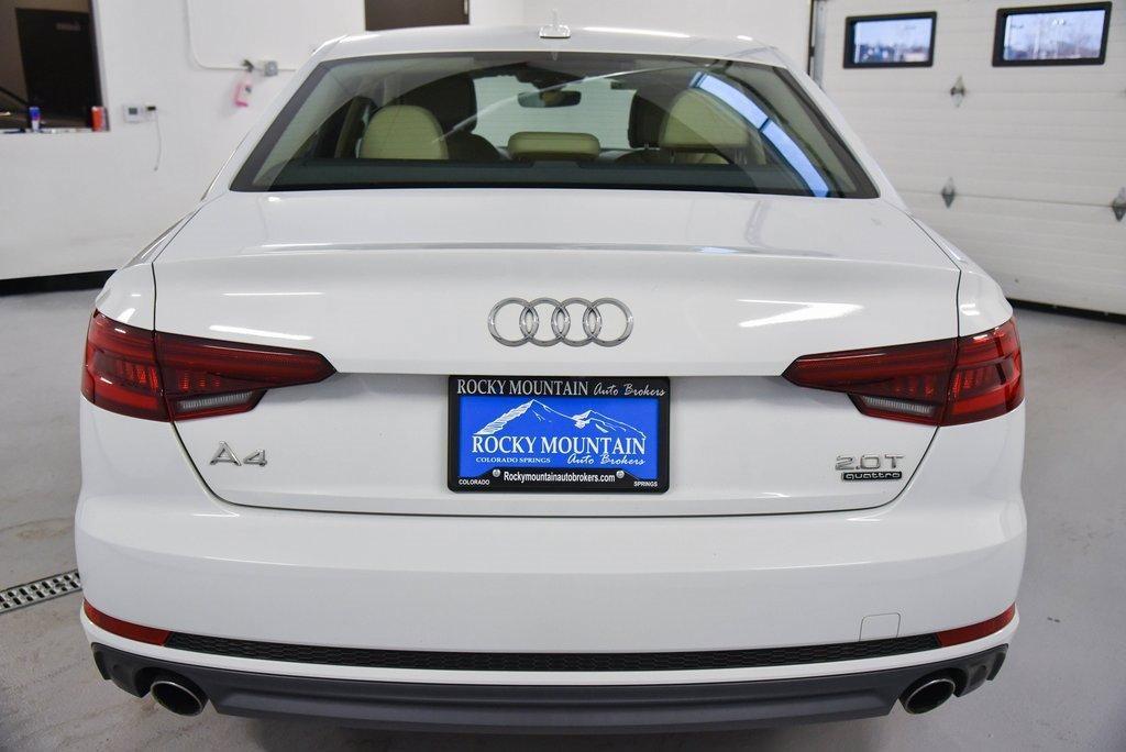 used 2018 Audi A4 car, priced at $20,175