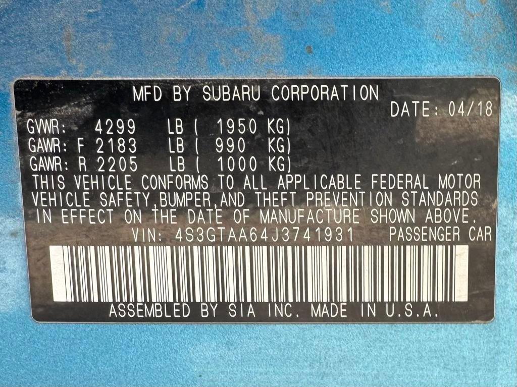 used 2018 Subaru Impreza car, priced at $13,498