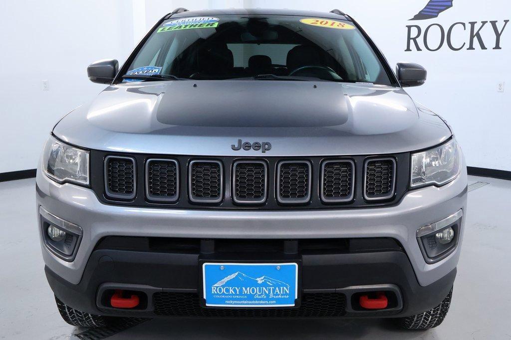 used 2018 Jeep Compass car, priced at $17,598