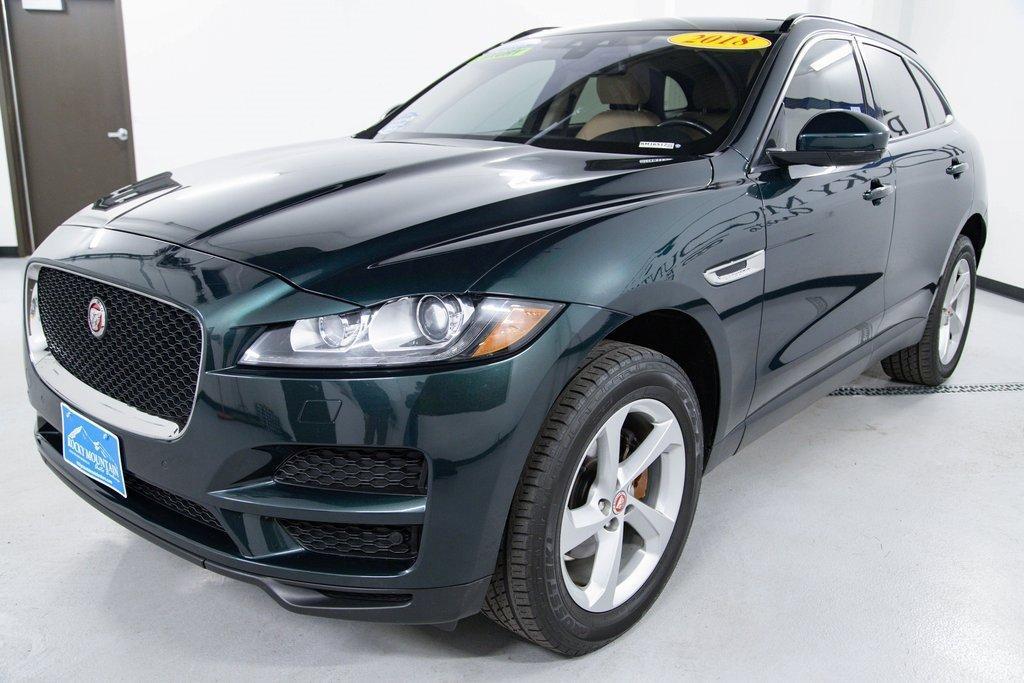 used 2018 Jaguar F-PACE car, priced at $18,400