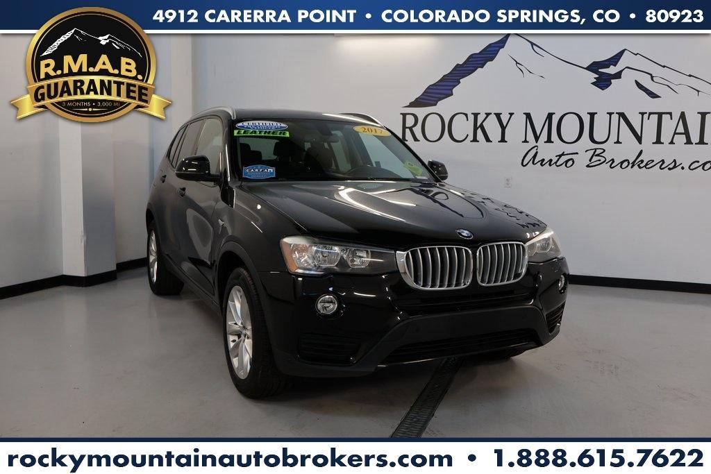 used 2017 BMW X3 car, priced at $16,500