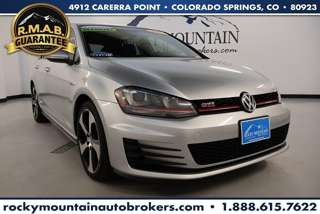 used 2017 Volkswagen Golf GTI car, priced at $20,000