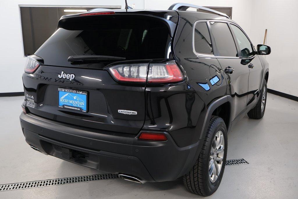 used 2021 Jeep Cherokee car, priced at $21,898