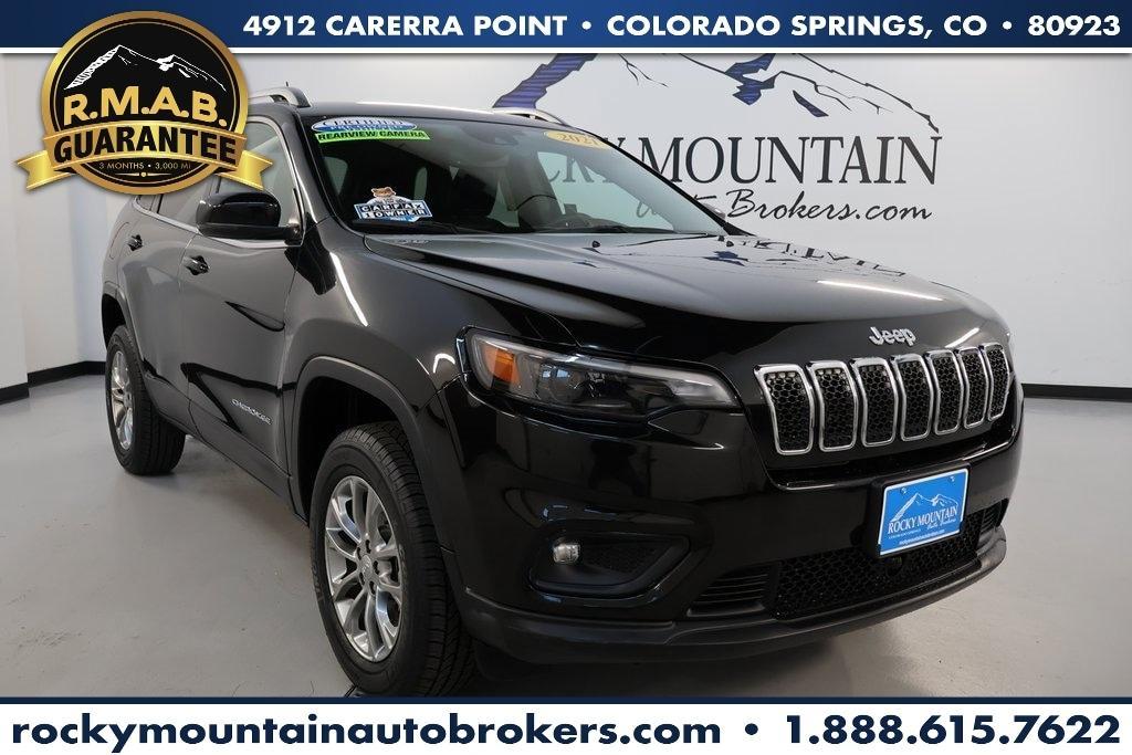 used 2021 Jeep Cherokee car, priced at $21,898