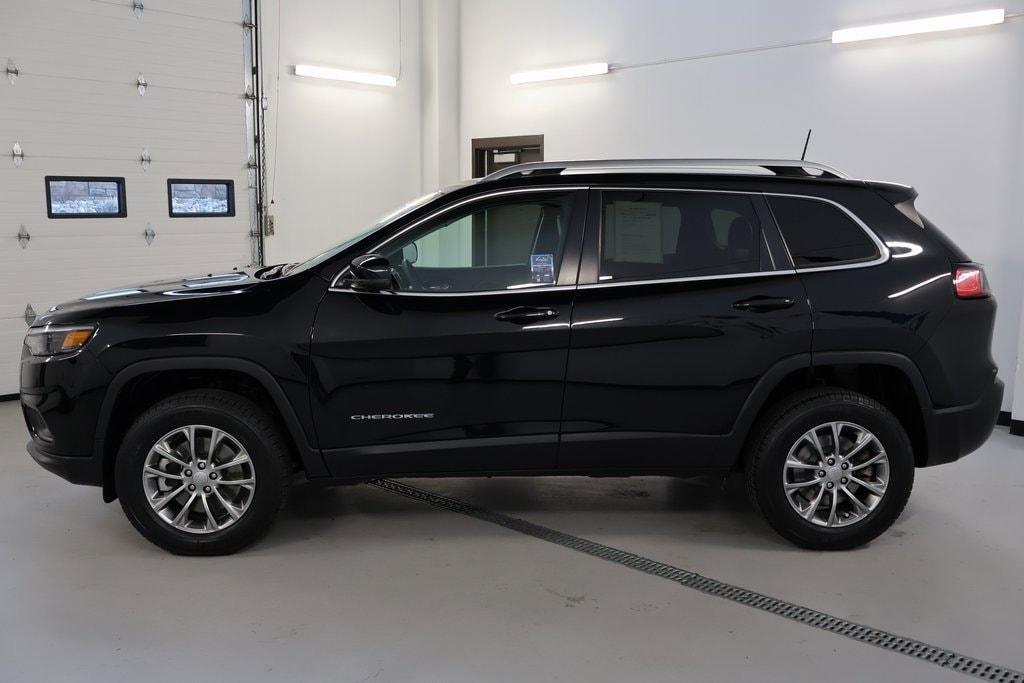 used 2021 Jeep Cherokee car, priced at $21,898