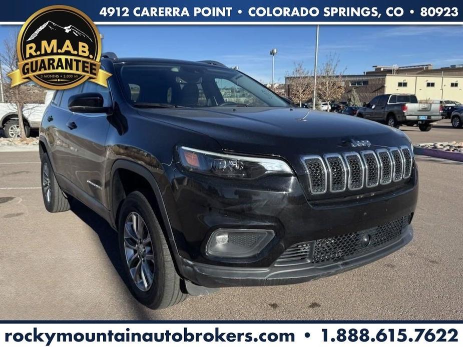 used 2021 Jeep Cherokee car, priced at $22,000