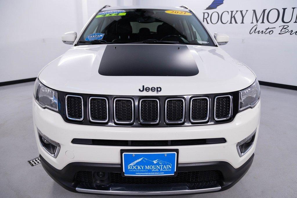 used 2021 Jeep Compass car, priced at $19,900