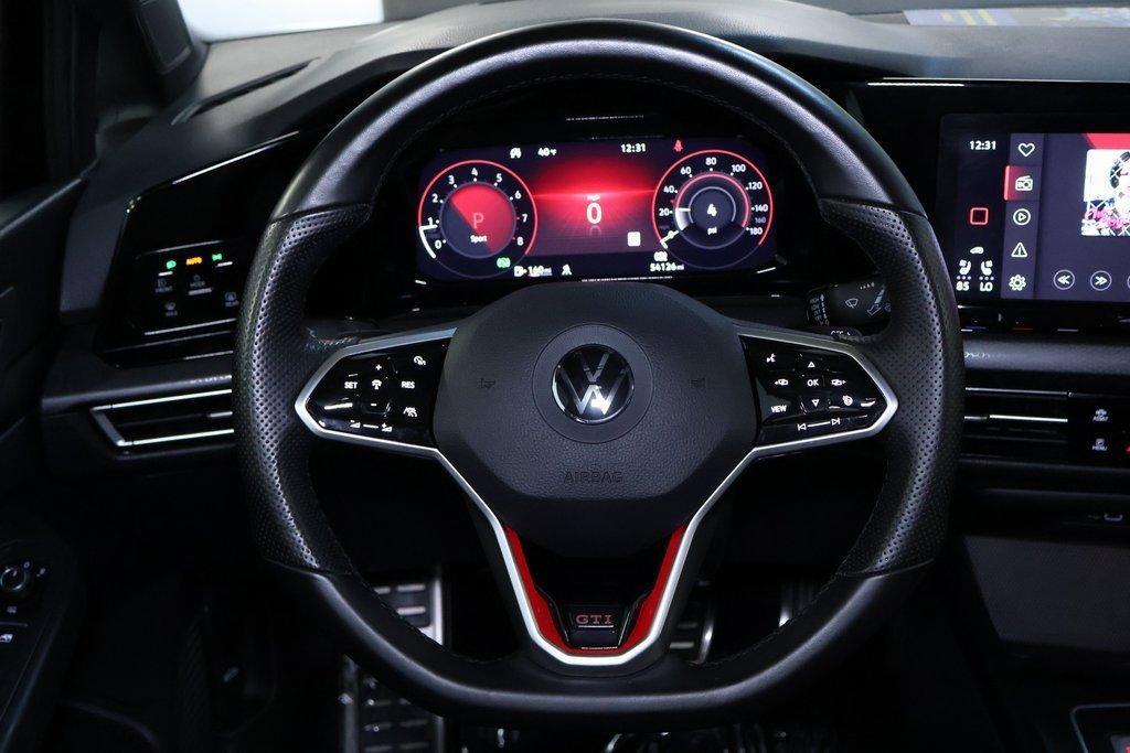 used 2022 Volkswagen Golf GTI car, priced at $28,999