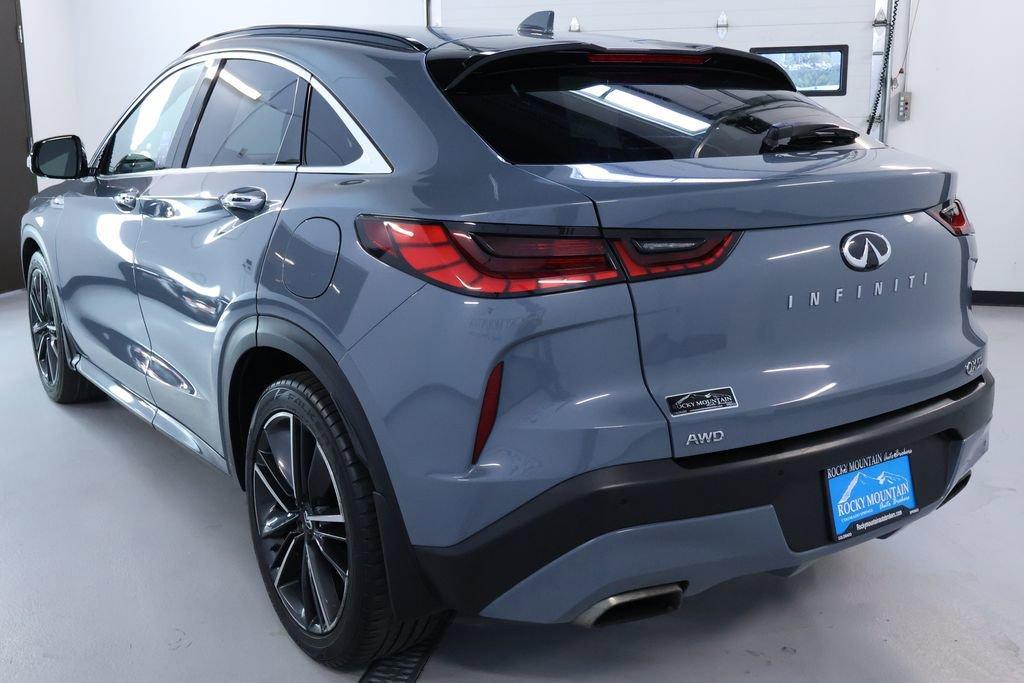 used 2022 INFINITI QX55 car, priced at $24,998
