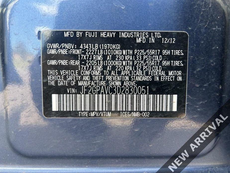 used 2013 Subaru XV Crosstrek car, priced at $10,733