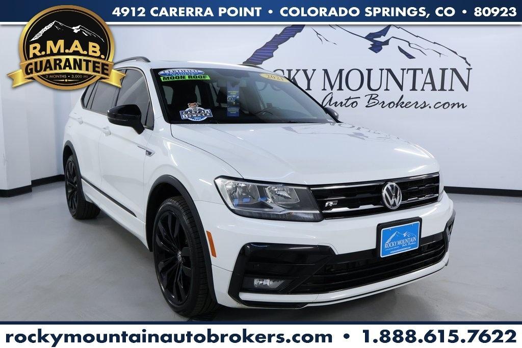 used 2021 Volkswagen Tiguan car, priced at $22,459