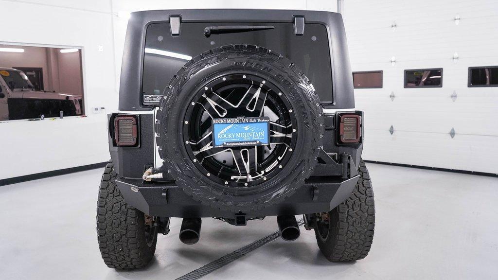 used 2015 Jeep Wrangler Unlimited car, priced at $21,488