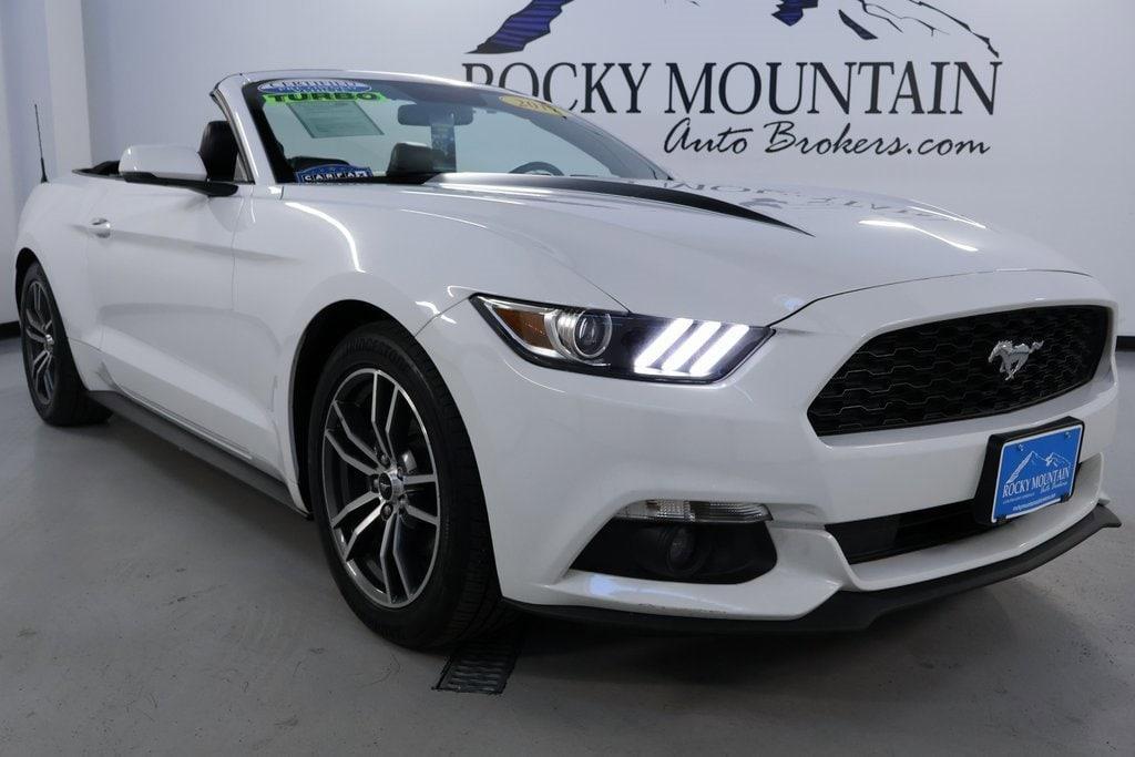 used 2017 Ford Mustang car, priced at $18,998