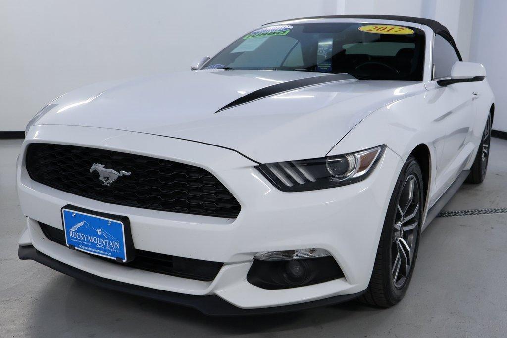 used 2017 Ford Mustang car, priced at $18,998