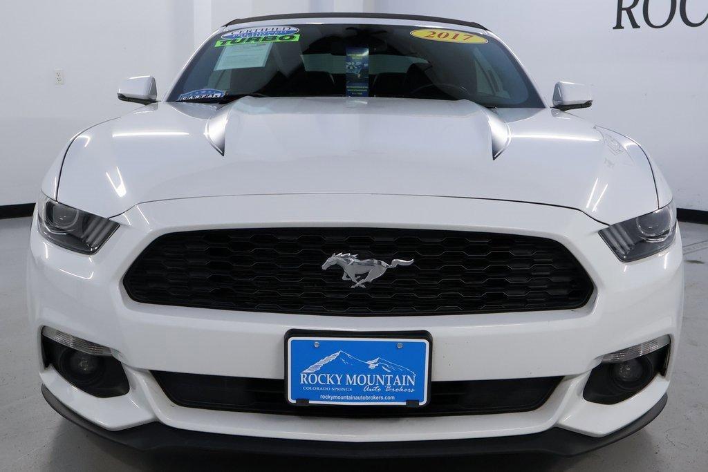 used 2017 Ford Mustang car, priced at $18,998